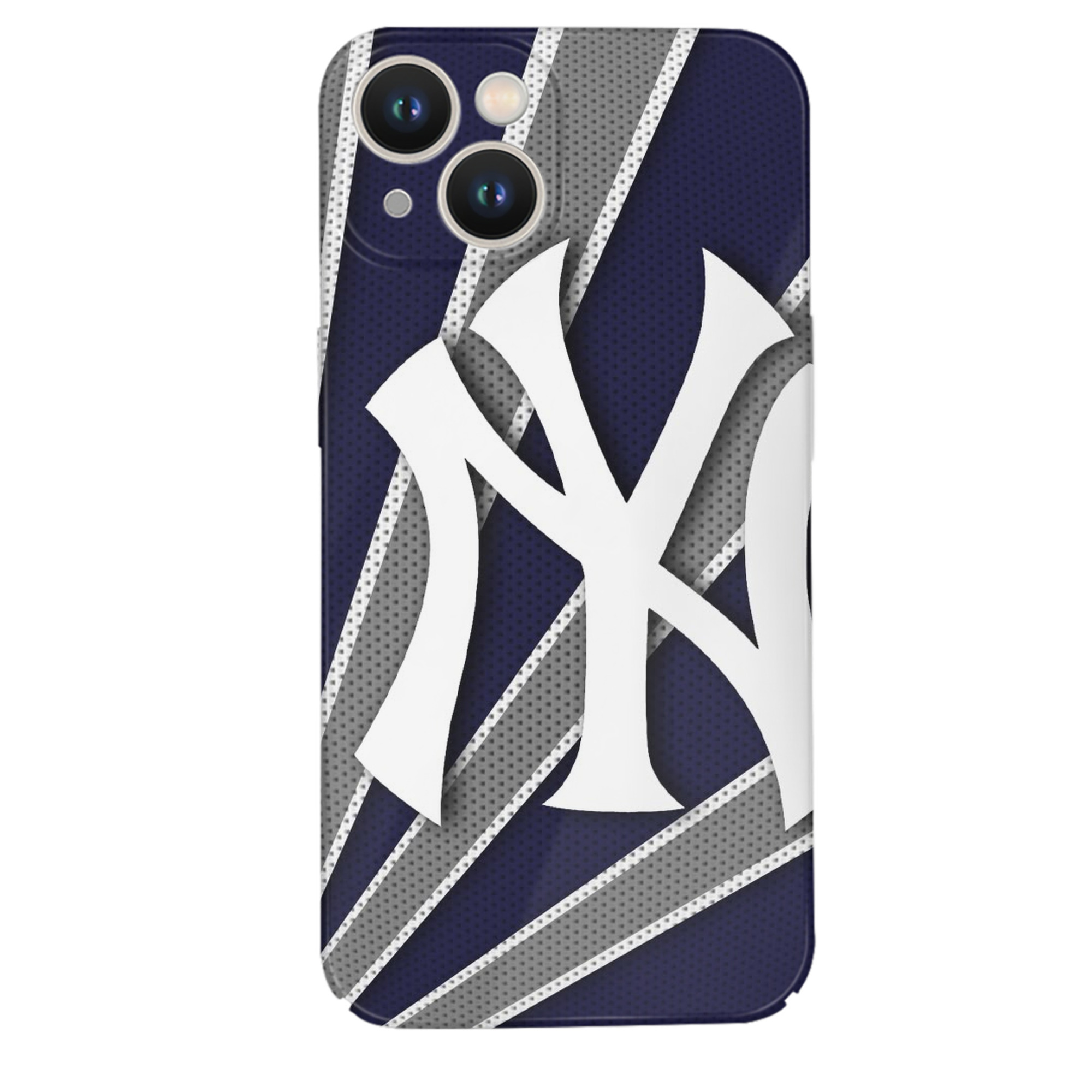 New York Yankees 321 IPhone 14 Series Full-Cover Hard Case – Shockproof With Raised Camera Protection – Precise Cutouts, Wireless Charging Compatible – Durable, Anti-Yellowing, Easy To Clean